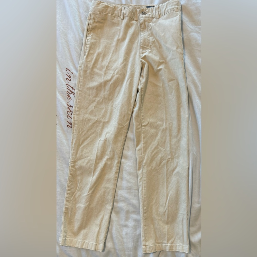 Polo by Ralph Lauren Boy's Tan Chino Luke New Worn Twice Size 12